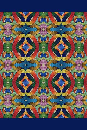 格子混搭印花华亿平台图片