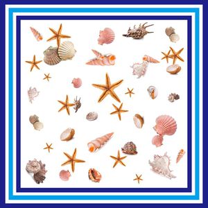 海洋生物印花华亿平台图片