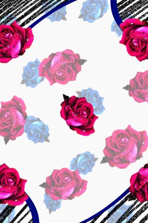 几何印花华亿平台图片