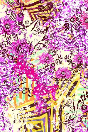 abstract印花华亿平台图片