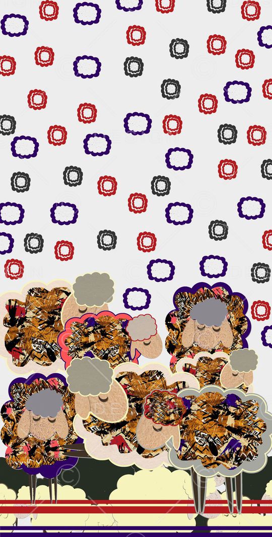 abstract印花华亿平台图片