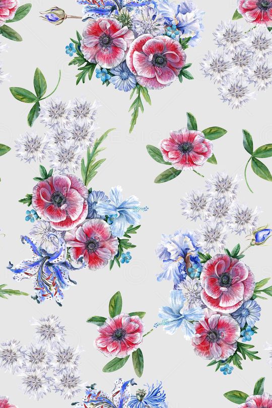 花朵印花华亿平台图片