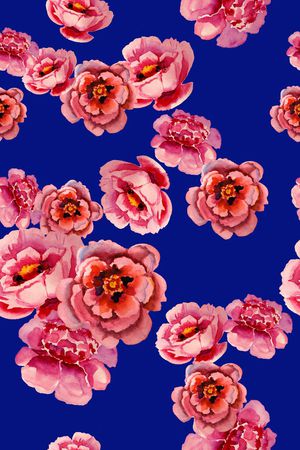 手绘印花华亿平台图片