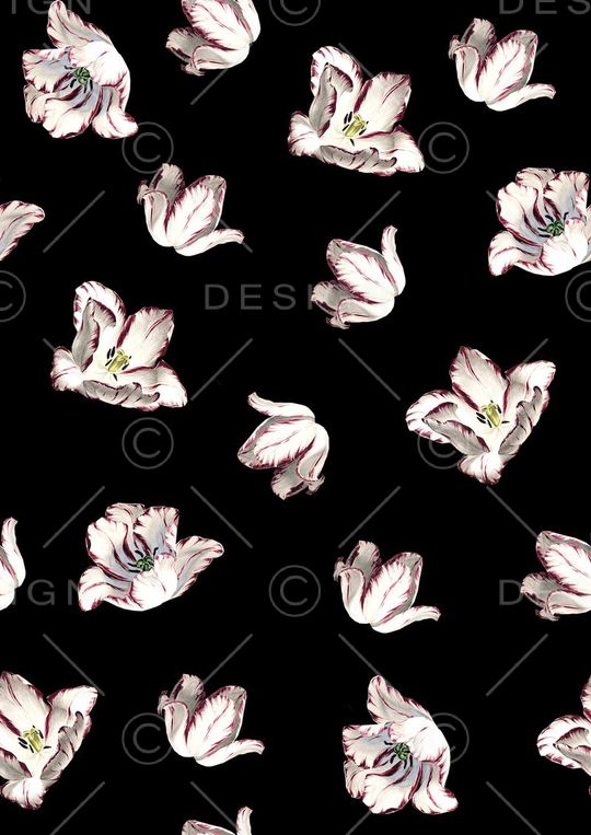 康乃馨印花华亿平台图片