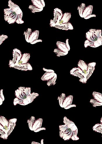 康乃馨印花华亿平台图片