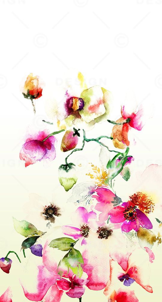 淡雅印花华亿平台图片