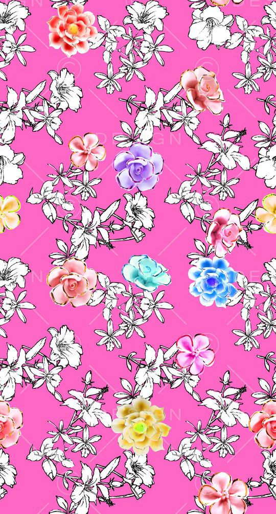 MAX-热带风情印花华亿平台图片