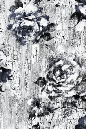 树枝肌理印花华亿平台图片