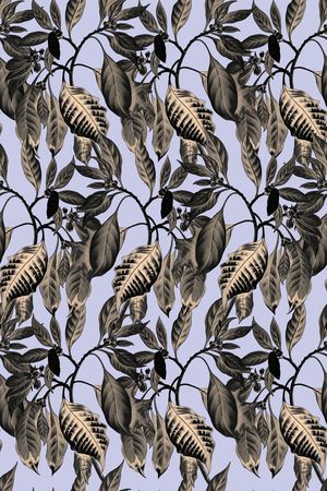 植物世界印花华亿平台图片