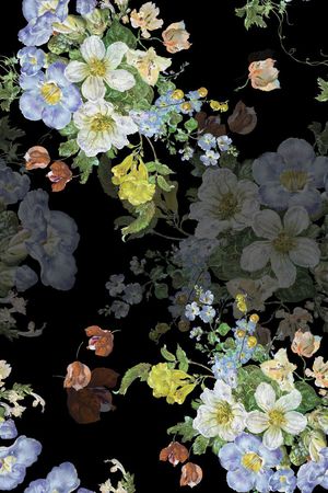 乱花印花华亿平台图片