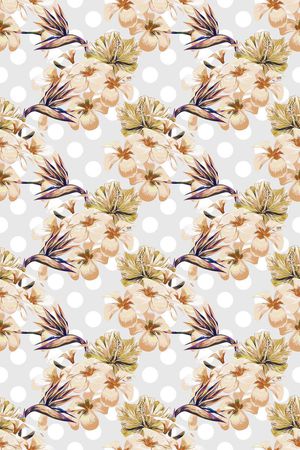 植物印花华亿平台图片