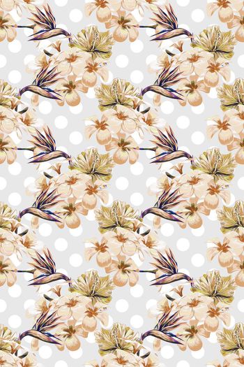 植物印花华亿平台图片