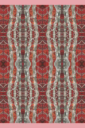 丝巾图印花华亿平台图片