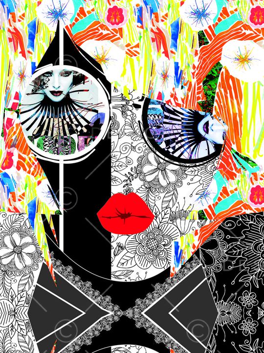 手绘印花华亿平台图片