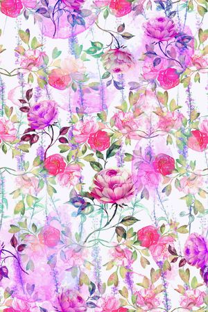 玫瑰印花华亿平台图片