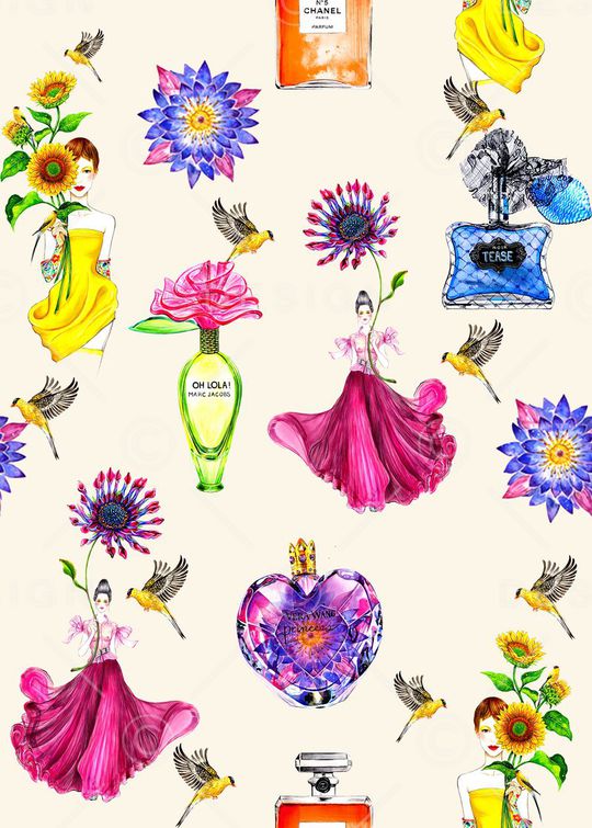 水彩印花华亿平台图片