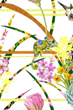 花朵印花华亿平台图片