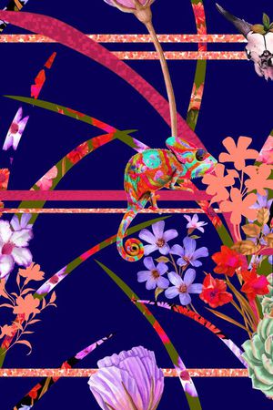 花朵印花华亿平台图片