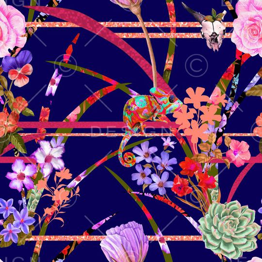 花朵印花华亿平台图片