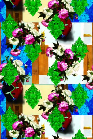 抽象趣味印花华亿平台图片