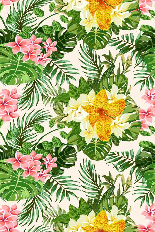 植物纹印花华亿平台图片