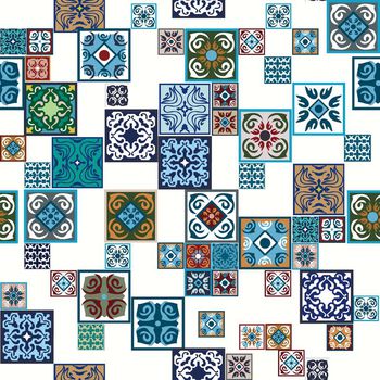 698262-方块民族瓷砖