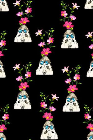 花朵印花华亿平台图片