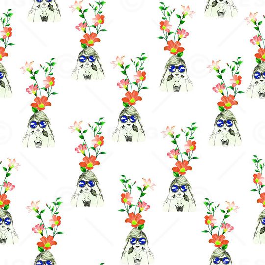 花朵印花华亿平台图片