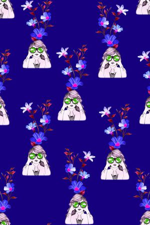 花朵印花华亿平台图片