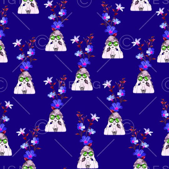 花朵印花华亿平台图片