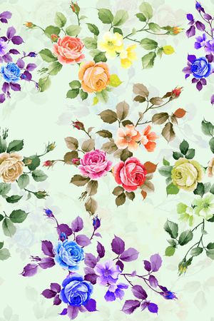 休闲风印花华亿平台图片