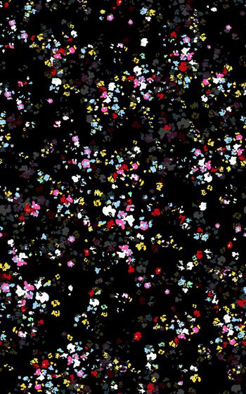 698400-矢量彩色小碎花--2