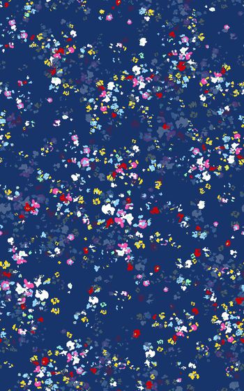 698401-矢量彩色小碎花--3