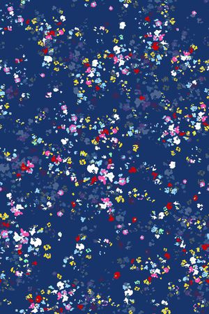 小碎花印花华亿平台图片