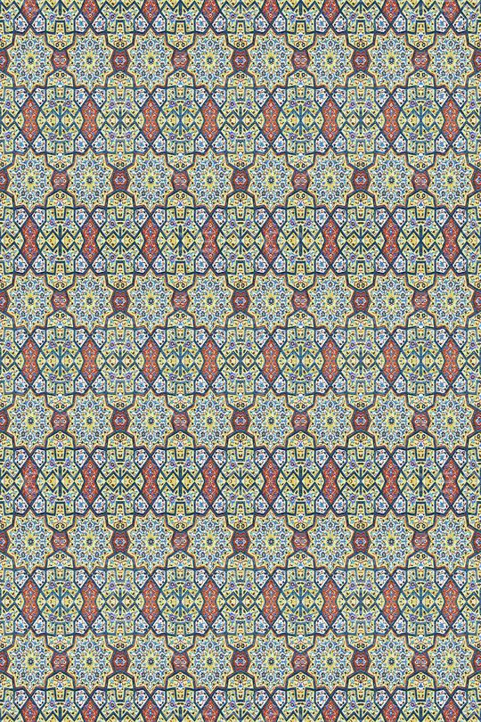 青蓝雅韵印花华亿平台图片