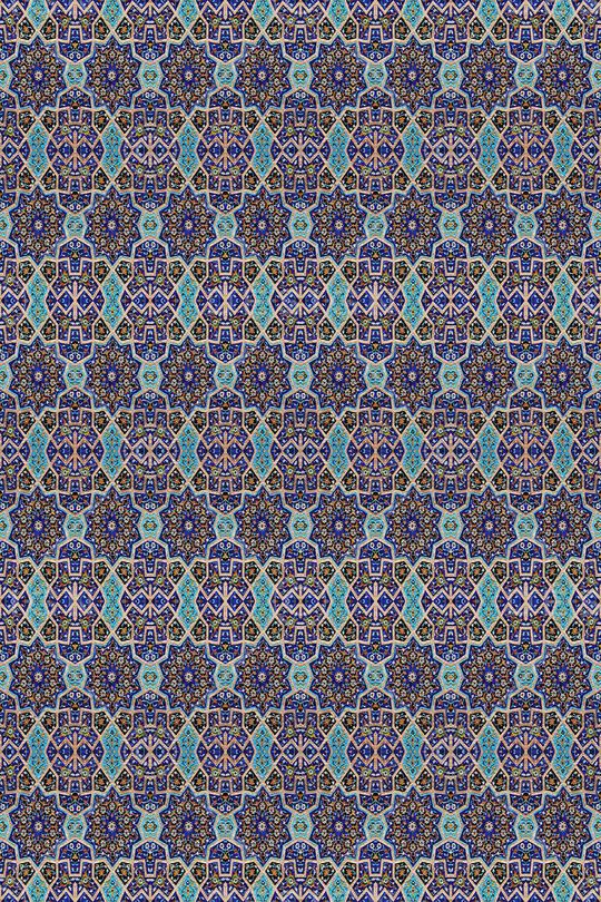 青蓝雅韵印花华亿平台图片