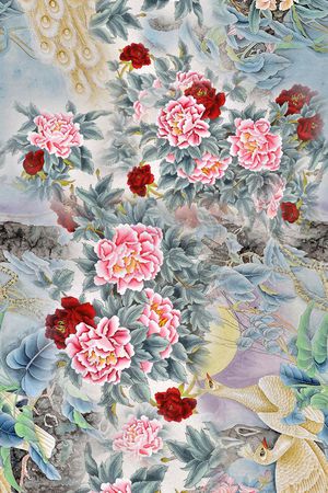 Chinese印花华亿平台图片