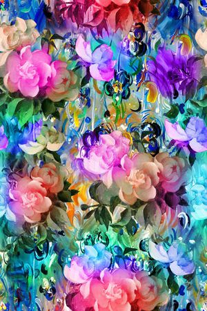 油画肌理印花华亿平台图片