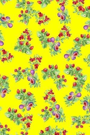 无花果印花华亿平台图片