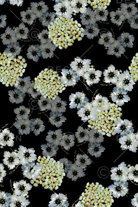 珠宝玉石图案印花华亿平台图片