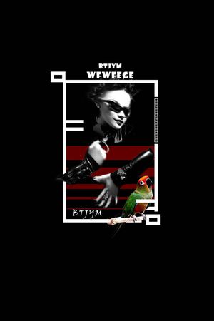 动物鸟印花华亿平台图片