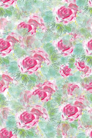 玫瑰印花华亿平台图片