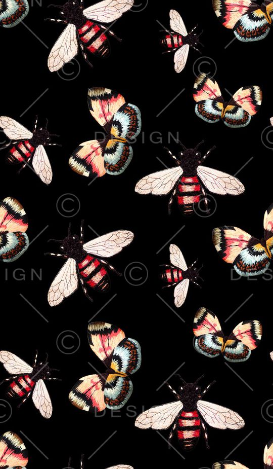 蝴蝶印花华亿平台图片