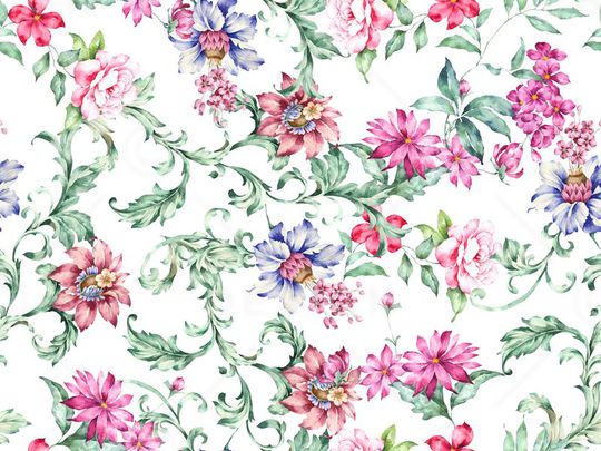 花朵印花华亿平台图片