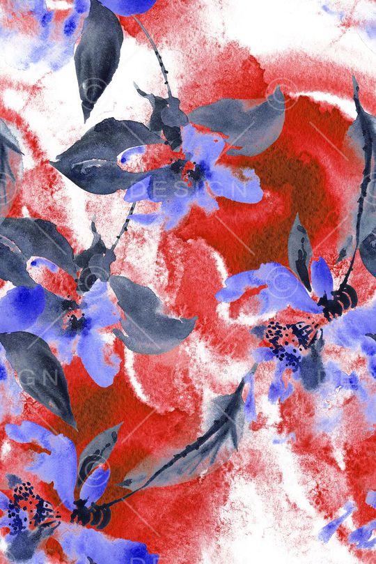 抽象印花华亿平台图片