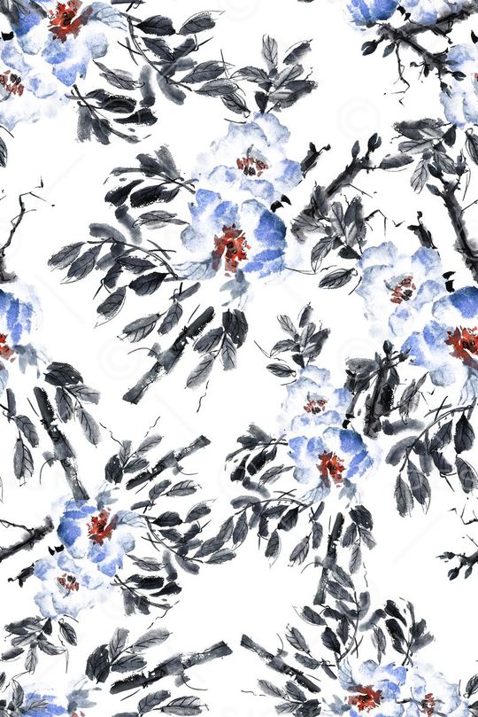 手绘印花华亿平台图片