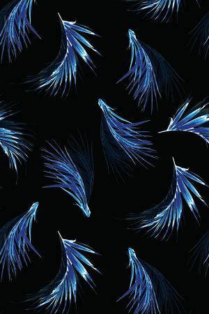 棕桐叶印花华亿平台图片