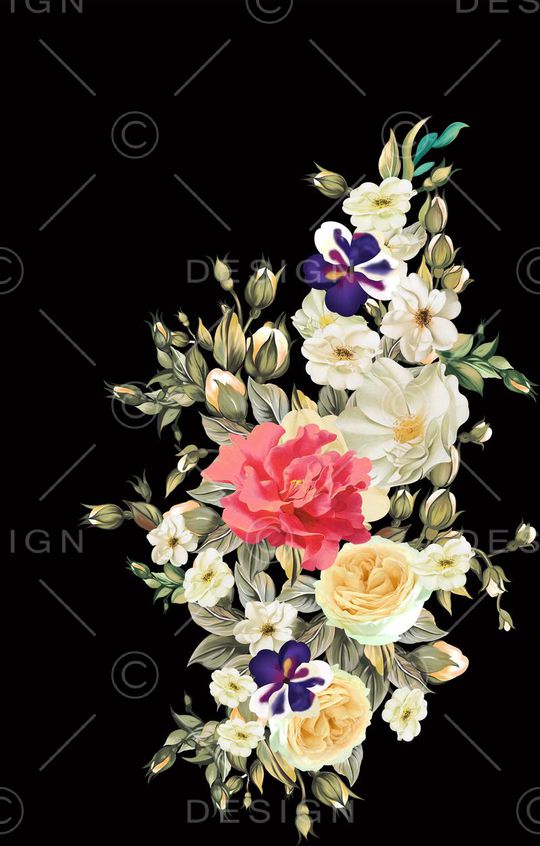 欧式印花华亿平台图片