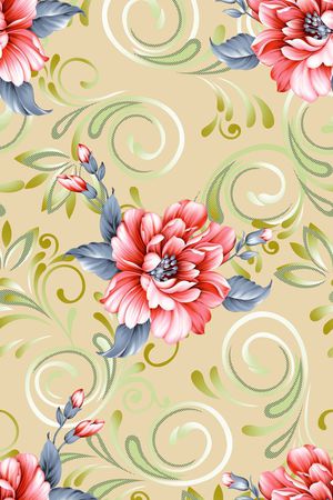 莲花印花华亿平台图片