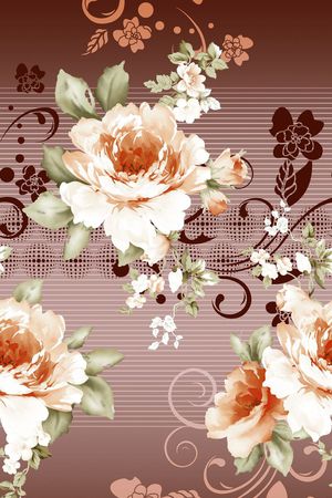 花朵印花华亿平台图片